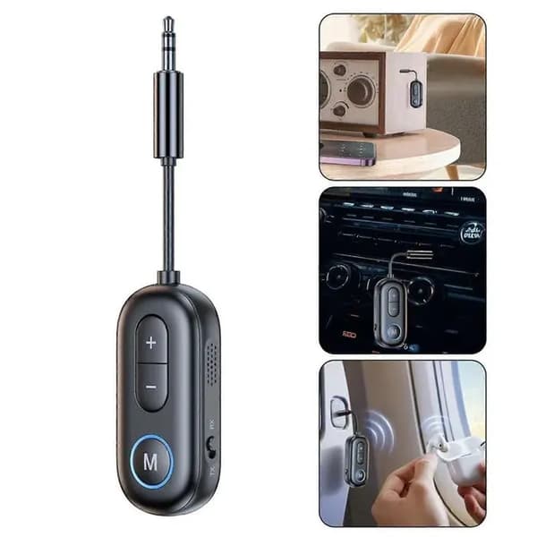Trådlös ljudadapter, Bluetooth-kompatibel sändare, TX/RX-läge