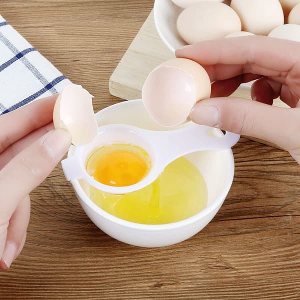 Ägguleseparator 2 st Ägguleseparator Proteinseparator Separera Äggula Äggviteseparator