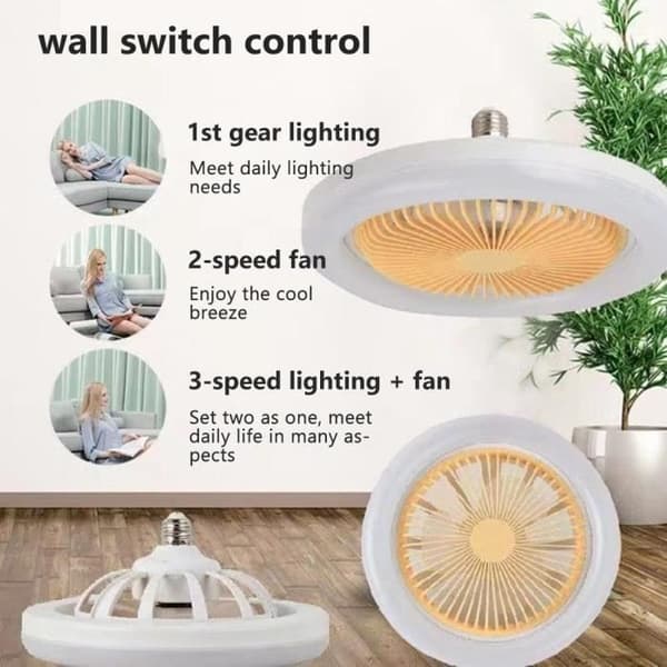 LED Takvifte - Stillegående - Hvitt Lys - 3 Moduser - 30W