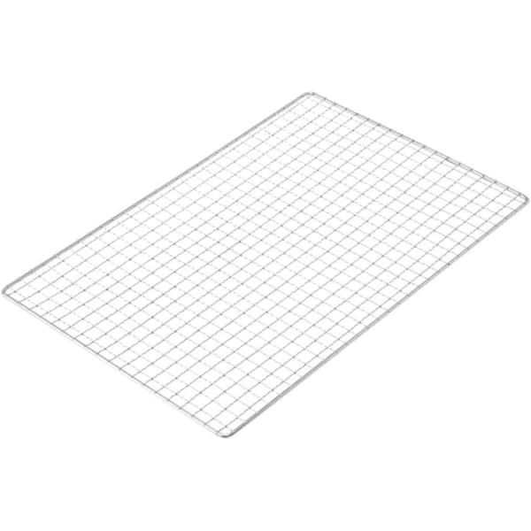 Rustfrit stål BBQ Grill Udendørs Grill Køkken BBQ Tilbehør 45x30cm 1PC