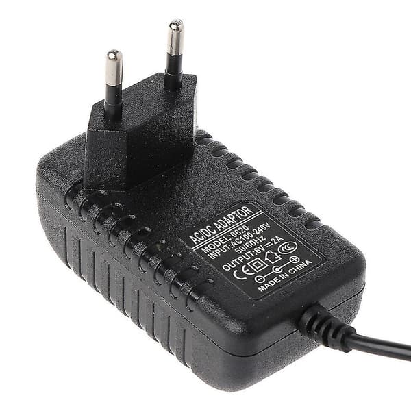 AC 100-240V 50-60Hz til DC 6V 2A 12W Oplader Strømforsyning AC Adapter Oplader