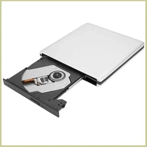 Cocosity Extern USB 3.0 Blu-ray-brännare för bärbar dator, DVD CD BD-läsare, 3D och aluminium