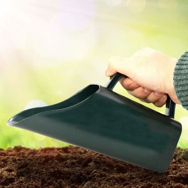 Trädgårdsspade i plast, ergonomisk handspade för plantering och omplantering, flera färger