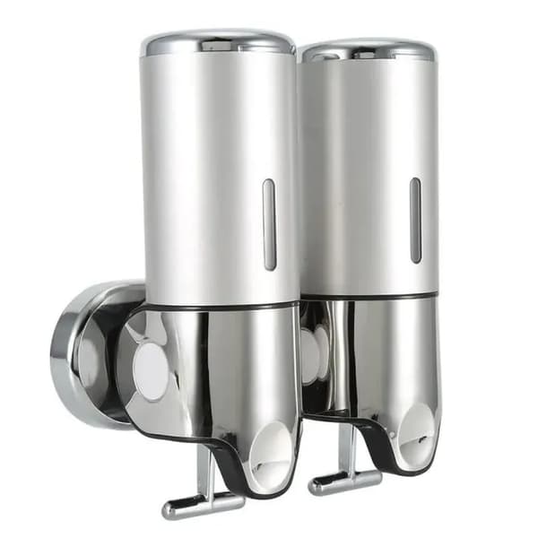 Tvåldispenser - CHE - Silver - 500 ml per kopp - Väggmonterad - Praktisk