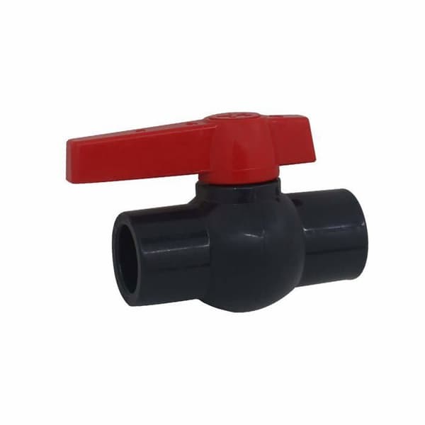 20 mm PVC-kulventil för lösningsmedelsvetsning, kulventil för pool