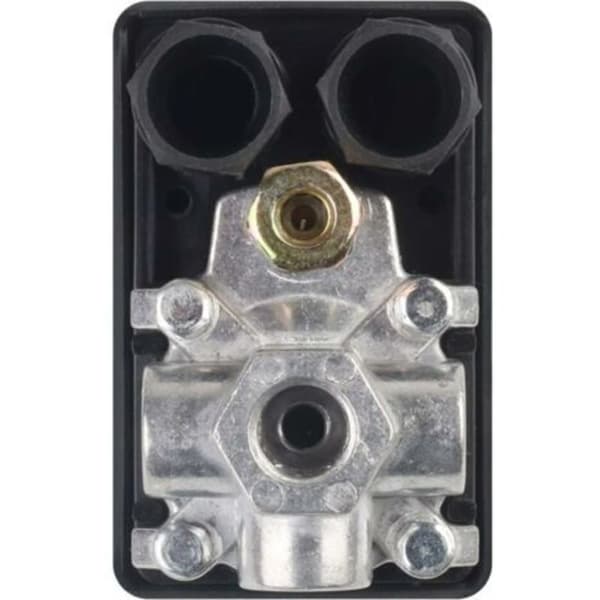220V lufttrykkregulator, 4-hulls luftkompressorventil, luftkompressorbryter for rask trykkreduksjon