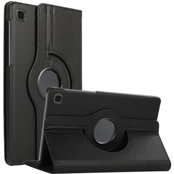 Samsung Galaxy Tab A7 Lite etui [8,7\" (2021) SM-T220 - T225] 360° roterbart stativ - Sort