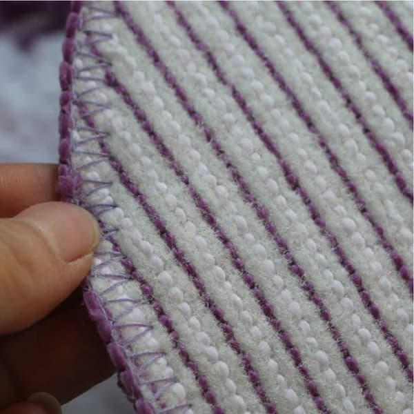 Badrumsmatta - Grå - Halkfri - Mikrofiber - 40x60 cm