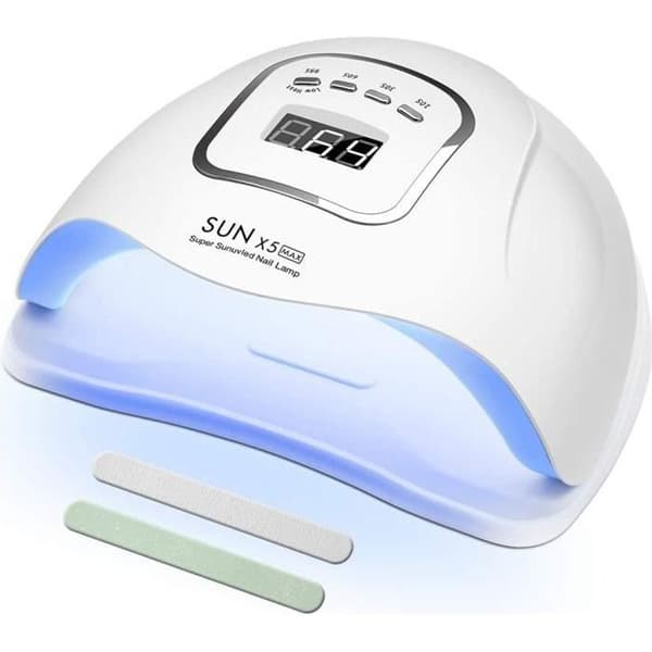 UV-neglelampe - 150W - Hurtigtørkende - Automatisk timer