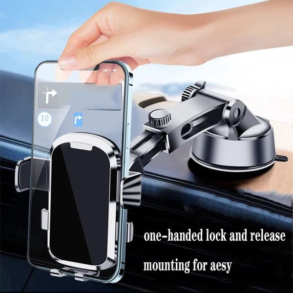 Biltelefonholder for frontrute, biltelefonfeste for iPhone smarttelefon