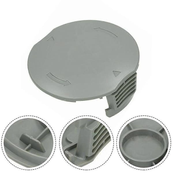1 stk. F016F05320 for BOSCH Easy GrassCut18-230 gresstrimmer spoledeksel ABS trimmerlinjedeksel