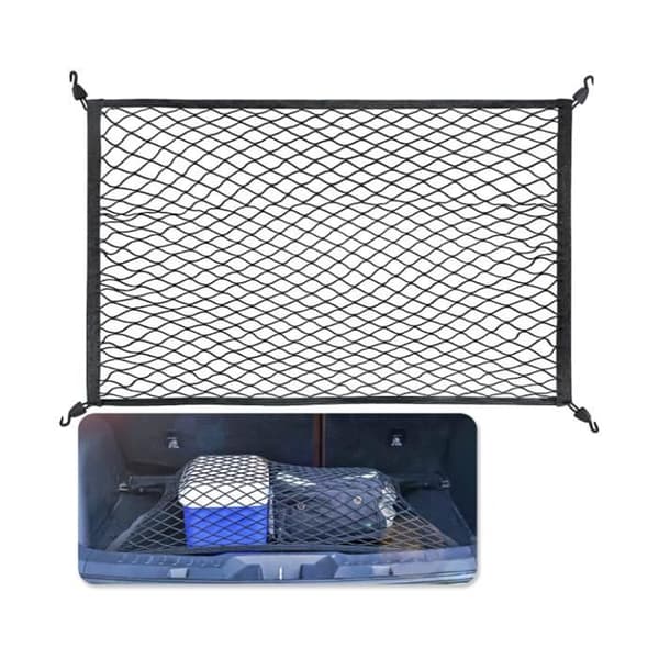 Opbevaringsnet - Universal - Udvidbart fra 80x60 cm til 160x120 cm - Hvid - Til Bil