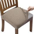 Stoltrekk - JORMFTTE - Stretch Jacquard - Avtakbart - Vaskbart - Brun