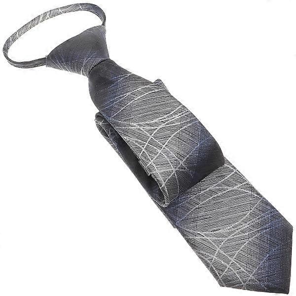 Slips Glidelås Slips Menn Ferdigknyttet Slips Formell Forretningsslips Arbeidsslips Forretnings Elegant Slips for Menn