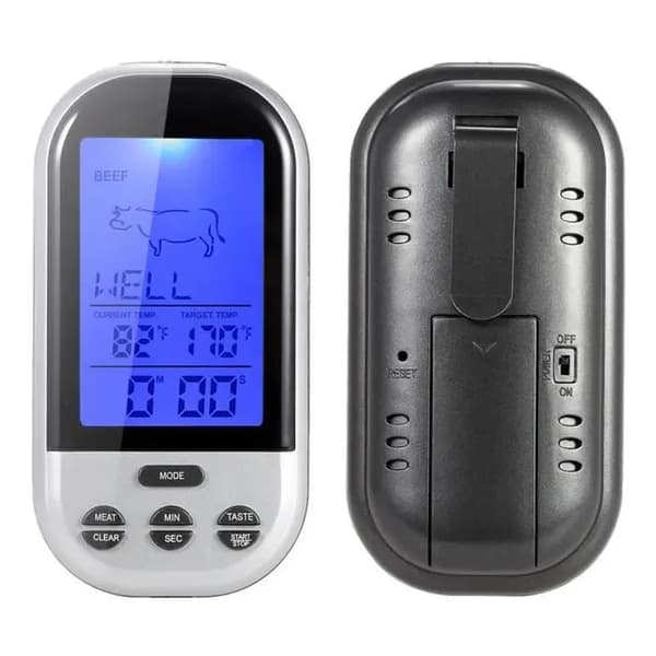 TS-BN52 Digital trådlös mattermometer - Timer - Kött- och mejerisond - Bärbar