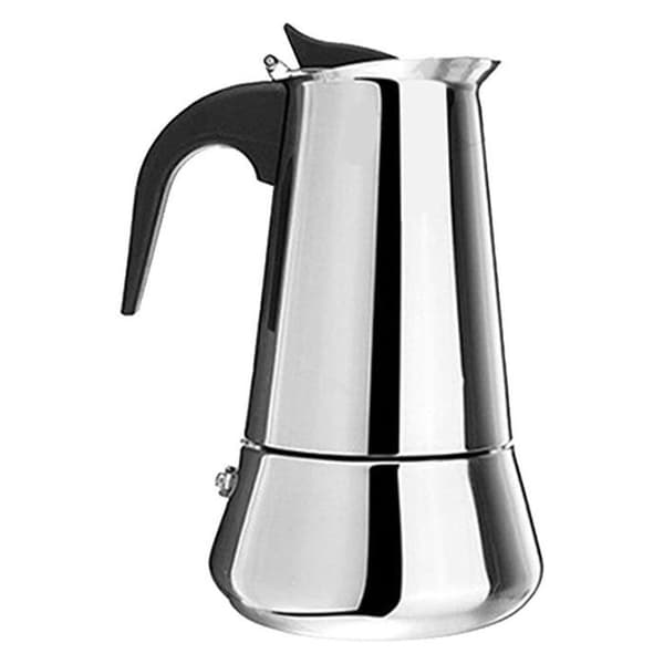 Perkolator - CUNEARY - Moka Espresso Latte - Rustfrit Stål - Grå - Små Husholdningsapparater