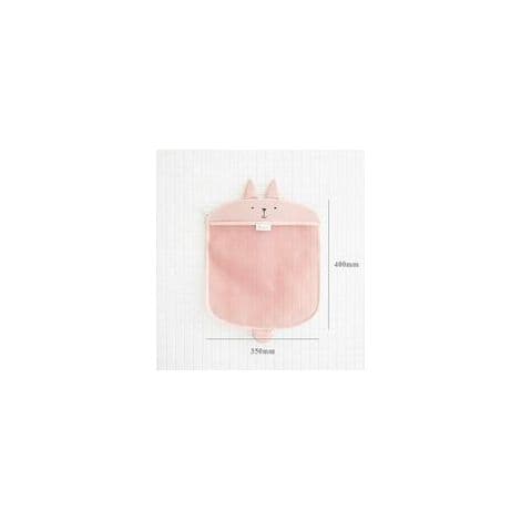 Badelekeoppbevaring Baby Leketøy Organizer Baderom Hengende Nettingposeholder Rosa