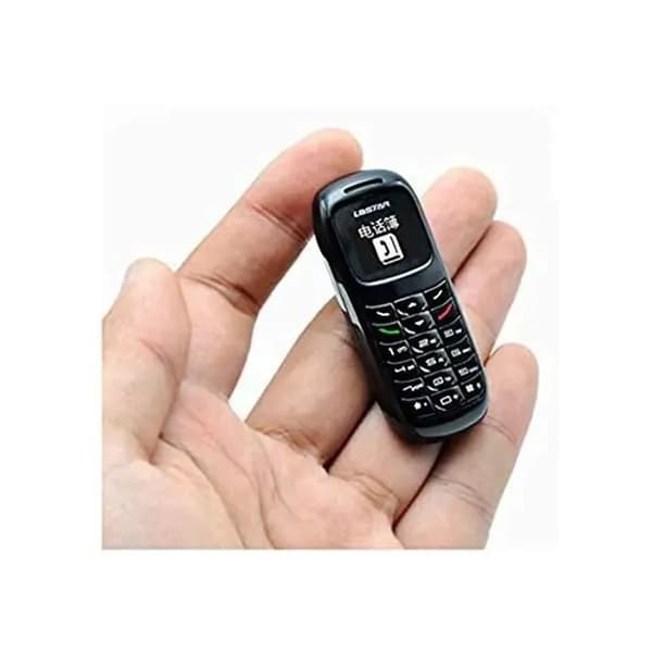 Mini mobiltelefon - Codomoxo - L8Star BM70 - Ulåst - Kompakt - Sort - Let at bære - Moderne design