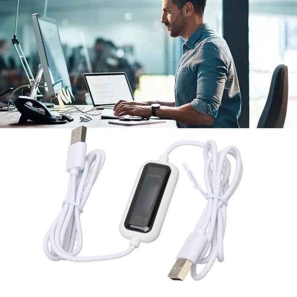 Dataoverføringskabel - tbest - USB 2.0 - høyhastighets 480MB/s - Plug and play - PC til PC - 1,65m