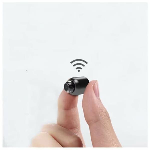 Dold trådlös kamera, mini WiFi-kamera 1920x1080P 140° vidvinkel, barnvaktskamera