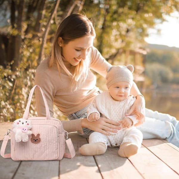 Pusletaske, stor kapacitet håndtaske