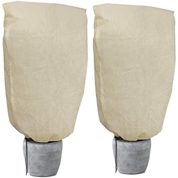 Växtskyddsöverdrag, Ekonomiskt Vinteröverdrag, Stor Kapacitet (2-pack) - 100 x 80 cm