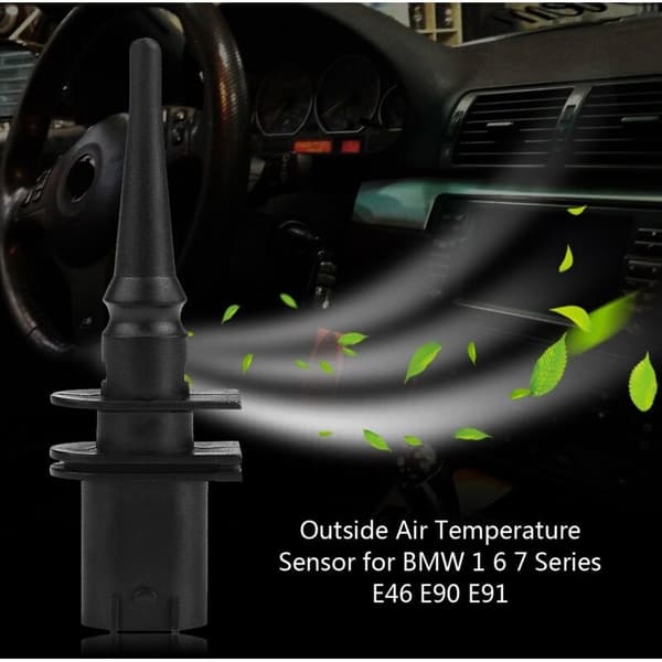 65816905133, lufttemperatursensor, enkel og stabil udendørs installation, nøjagtig til E46 E91
