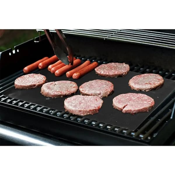 Grill Bakeplater, Non-Stick Bakematte, Gjenbrukbar, 44x33cm 5 stk