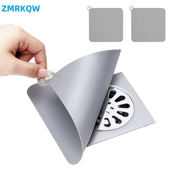 Avloppsplugg - ZMRKQW - Universal - Silikon - Vattentät - 2-pack (15CM) - Grå