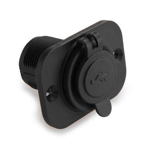 Biladapter - 2 USB-porter - Sigarettenner - 12V lader - For bil