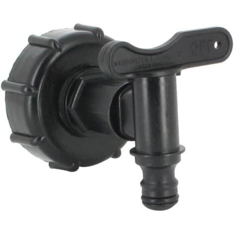 S60X6 Fitting - HDPE Tap til 1000 L Vandtank