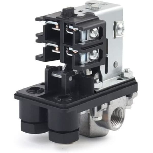 220V lufttrykkregulator, 4-hulls luftkompressorventil, luftkompressorbryter for rask trykkreduksjon