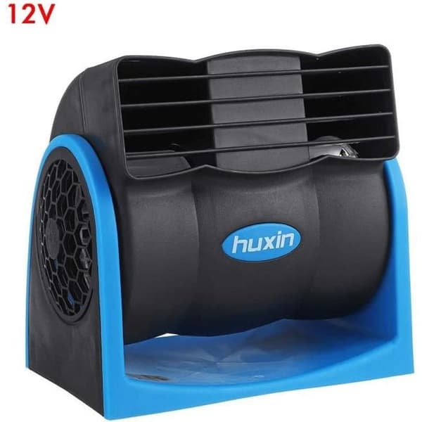 Bildelar, justerbar tyst bil luftkonditionering, 12V-24V DC, cigarettändarplugg för fordon, lastbil, båt, hastighetskontroll - Typ 12V