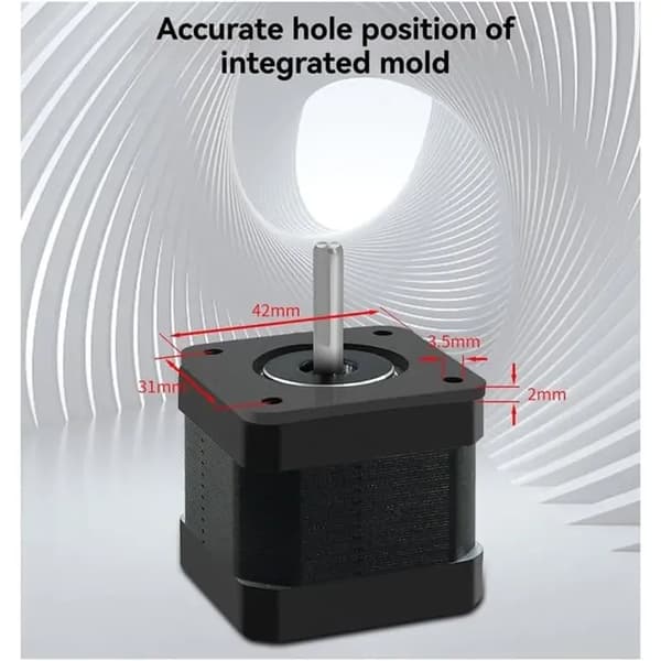 Stepper motor dæmpersæt, CNC støj- og vibrationsreduktion, professionel maskindel