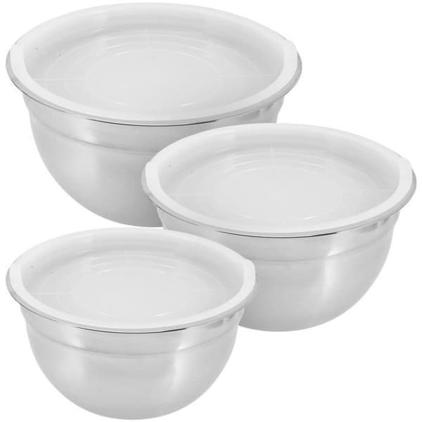 Blandskål - XVX - 3-pack - Rostfritt stål - Tål maskindisk - För vuxna