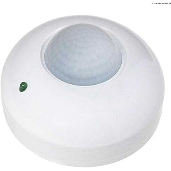 1200W Takrörelsesensor, 6m Räckvidd, 360° Rörelsedetektor