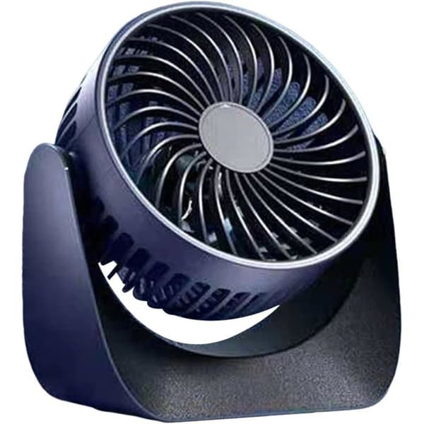 Bærbar ventilator - XVX - USB-bordventilator - 3 hastigheder - Abyss Blue - Lydløs