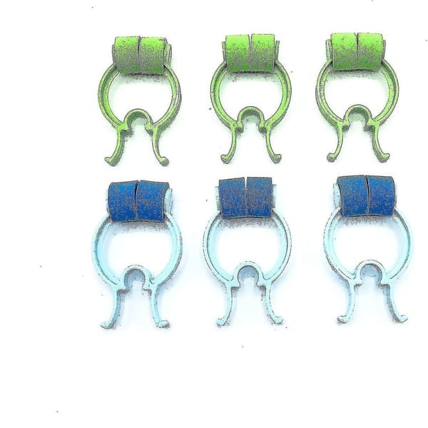 Näsblodsklämma Epistaxis Vård Näsblod Blockering Näsclips Behandling (6-pack)