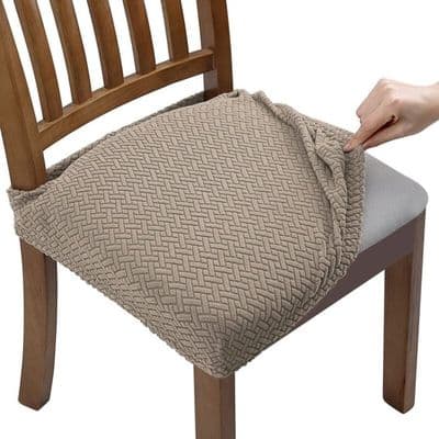 Stoltrekk - JORMFTTE - Stretch Jacquard - Avtakbart - Vaskbart - Brun