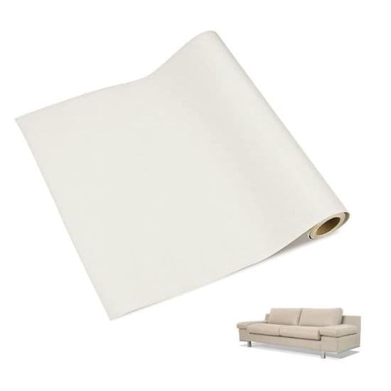 Læderreparationslap, selvklæbende kunstlæder, læderreparationssæt, sofabilssæde, beige, 50 x 137 cm