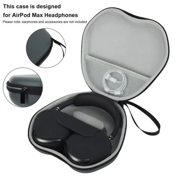 Resefodral, skyddsfodral för AirPod Max-hörlurar, skyddstillbehör