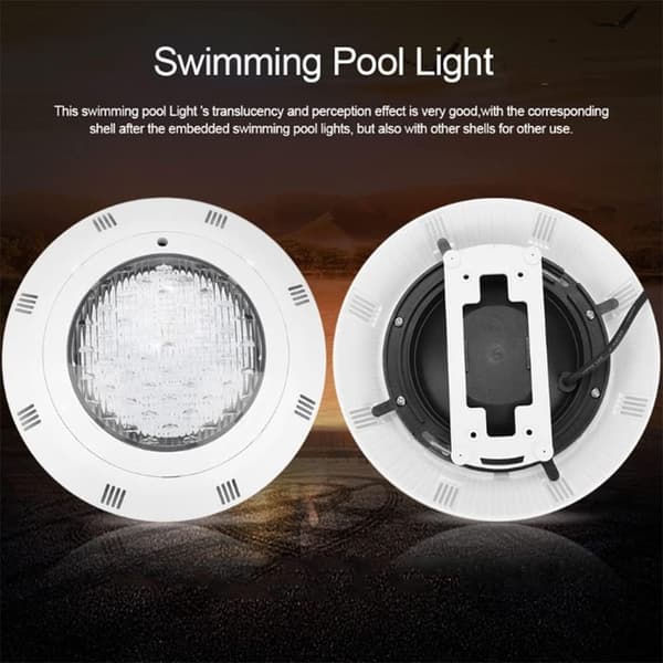 LED Svømmepølslampe Vandtæt Udendørs Undervands Dam Belysning LED Spotlight Landskabslys Springvand