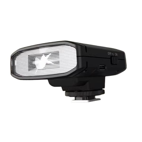 För TR-100 Mini Kamera Blixt Ljus Speedlite Trådlös 5500K Blixtskoadapter