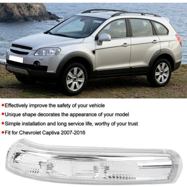 Venstre sidespejl blinklys til Chevrolet Captiva 2007-2016,