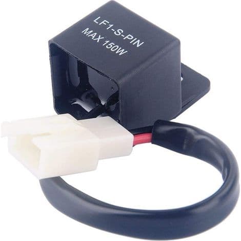2-bens 12V LED-blinkrelæ til biler og motorcykler