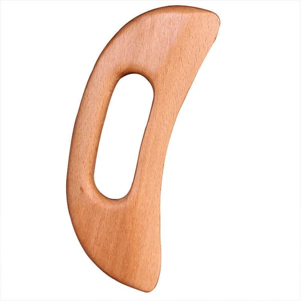 Gua Sha Massagebräda i trä, bantningsmassageverktyg, kroppsmassageterapiverktyg