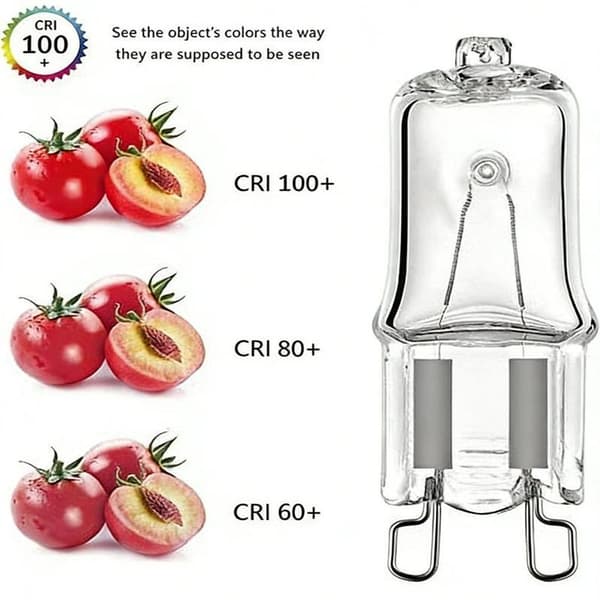 20-pak G9 halogenpærer/stiftpærer - Varm hvid - Halogen - 28W - 230V