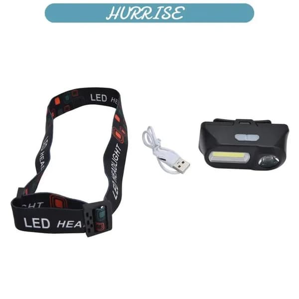 Sonew LED-hodelykt hodeformet oppladbar hodelykt DIY-arbeidslys