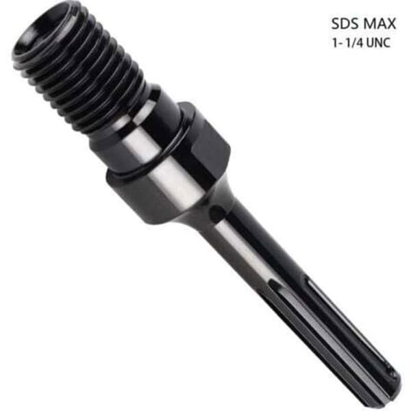 SDS Max -adapteri - XVX - 1 1/4\" UNC - Seosteräs - Pituus 190 mm - Timanttiporanterille