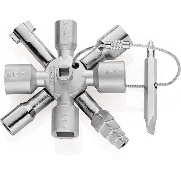Universalnøgle - Styreskabe - Standard låsesystemer - 92 mm